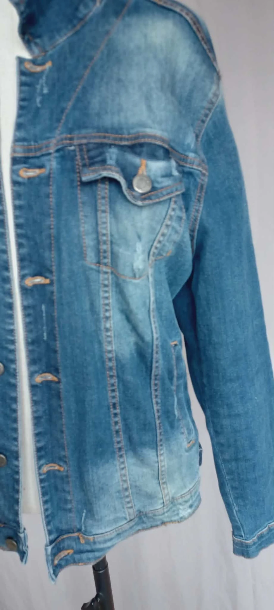 Heel mooie damesjeansjas maat L – photo 10